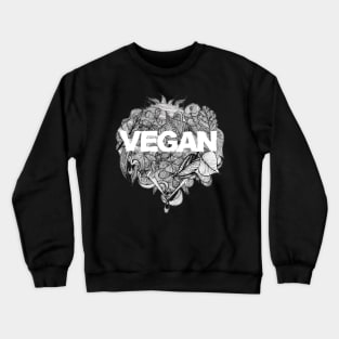 Vegan doodle Crewneck Sweatshirt